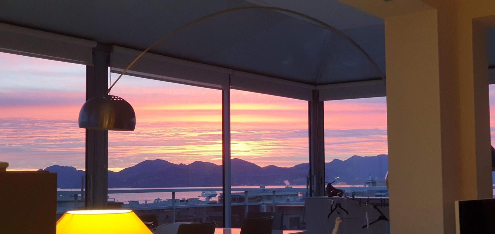 Villa Sur Le Toit - Vue Mer Exceptionnelle Cannes Buitenkant foto