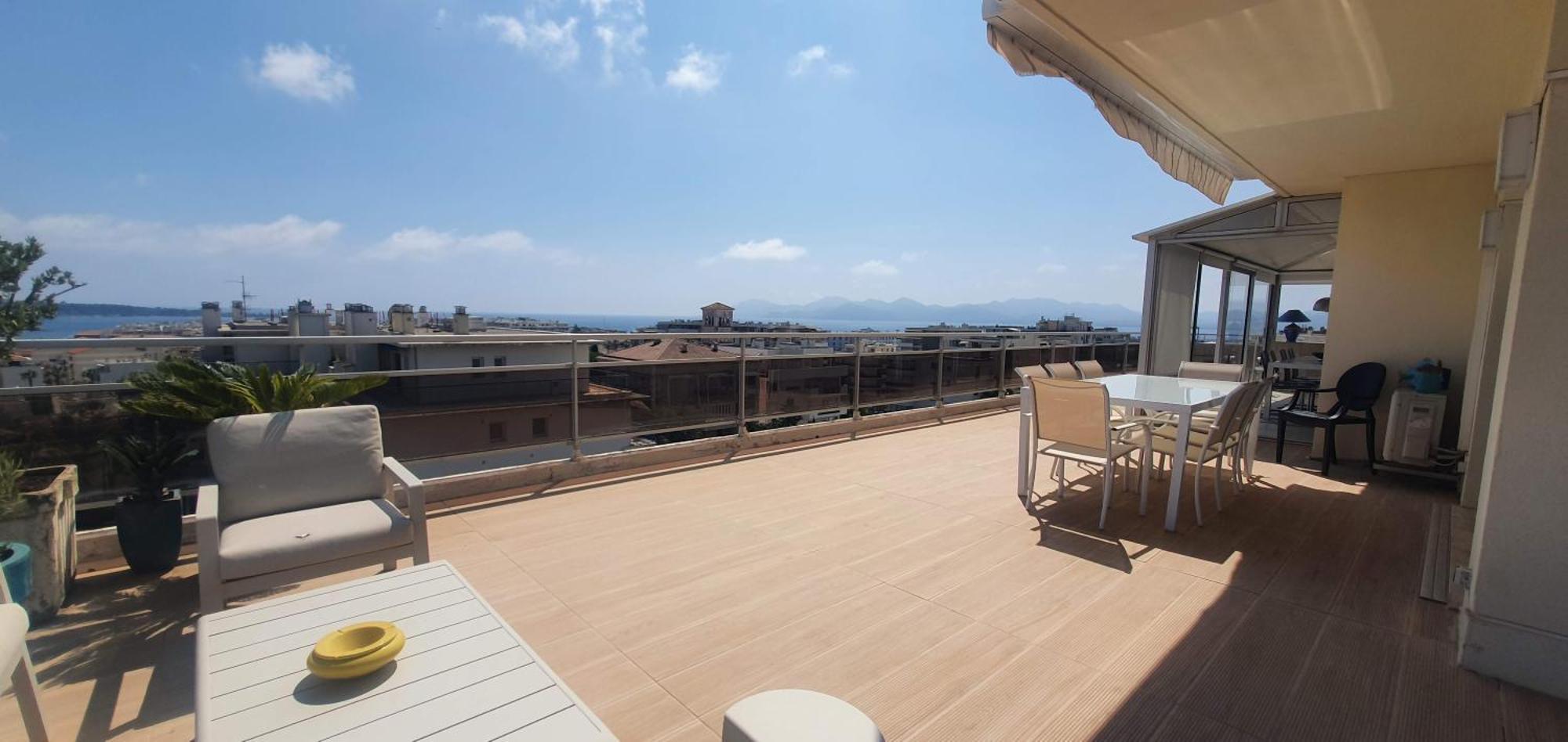Villa Sur Le Toit - Vue Mer Exceptionnelle Cannes Buitenkant foto