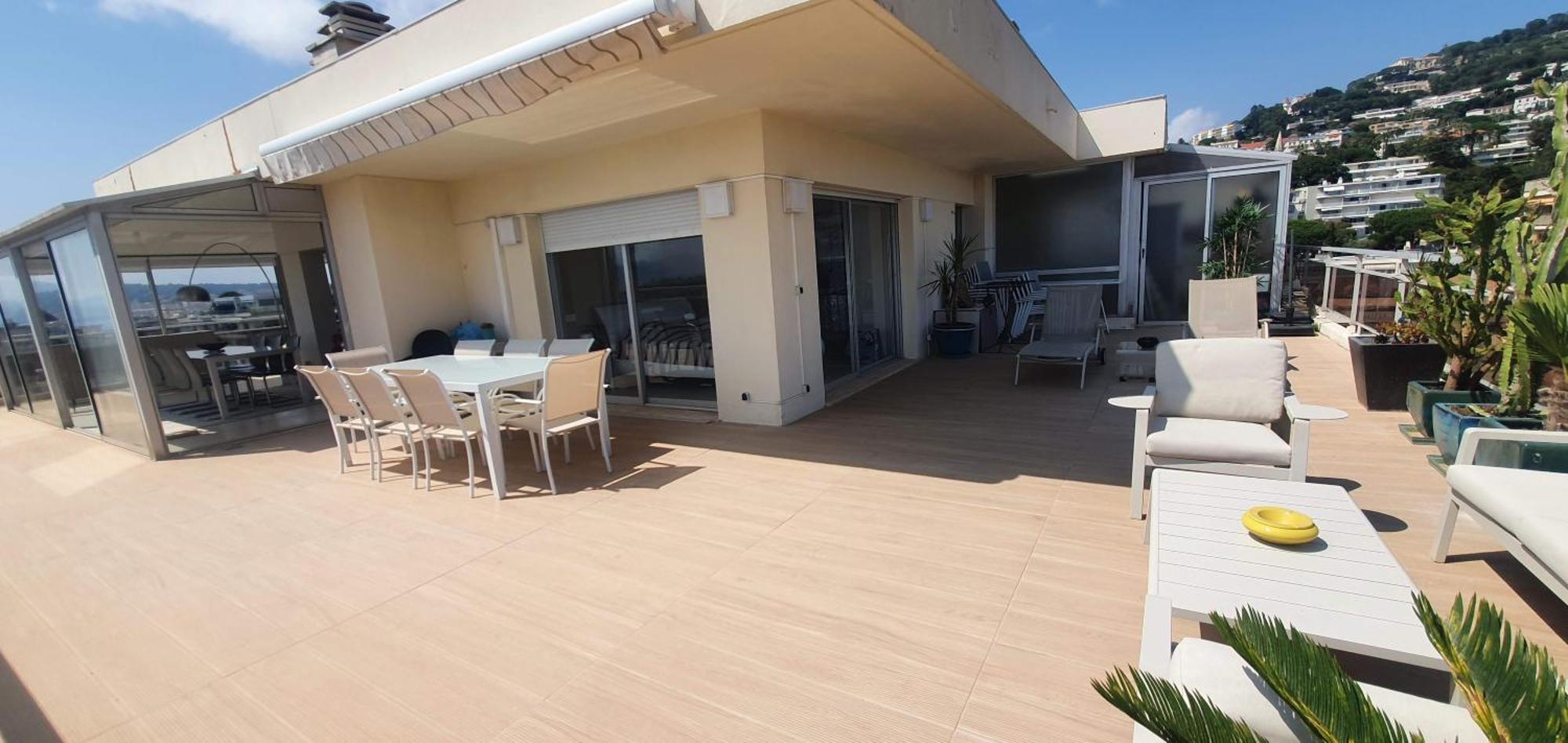 Villa Sur Le Toit - Vue Mer Exceptionnelle Cannes Buitenkant foto