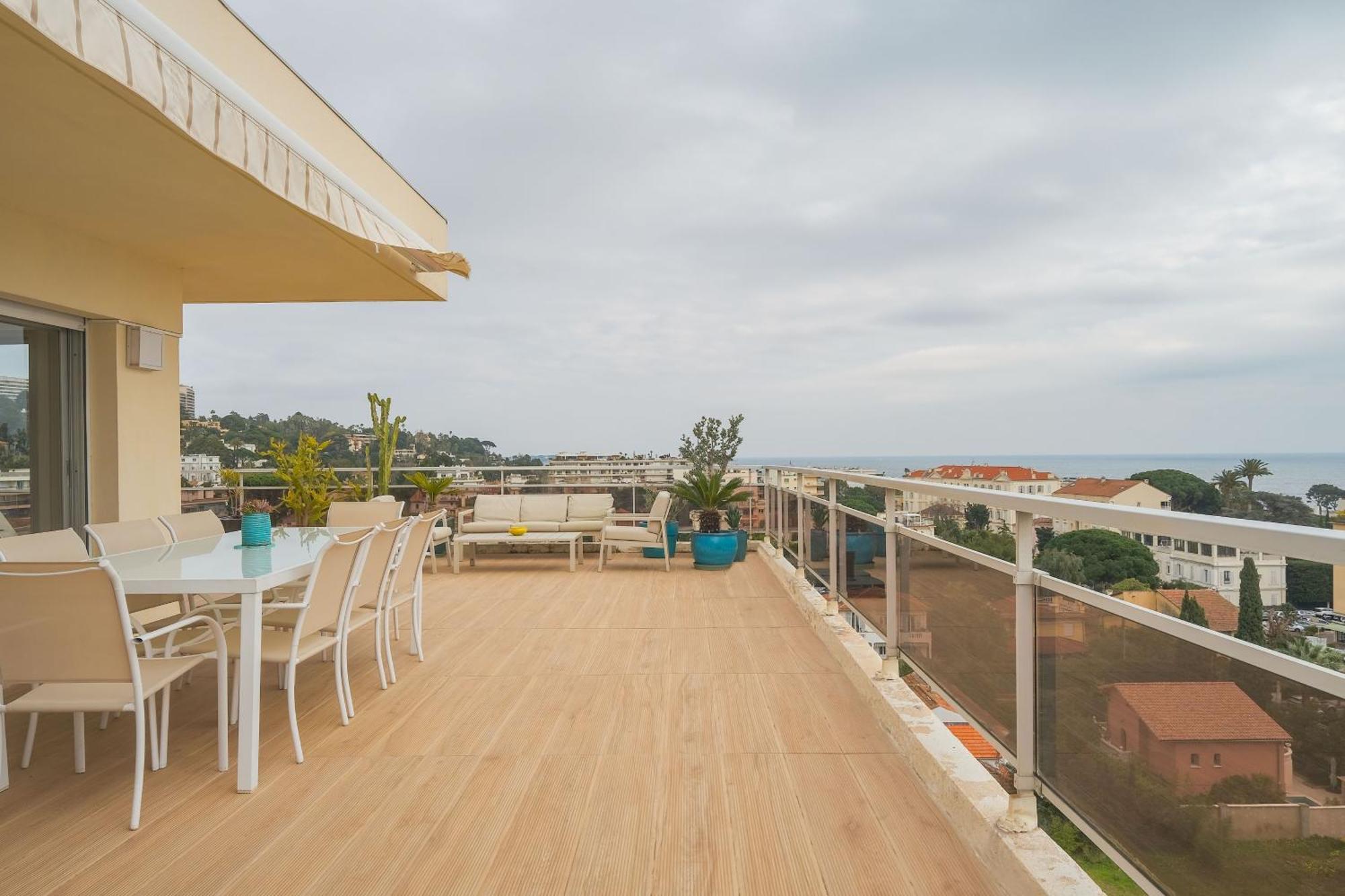 Villa Sur Le Toit - Vue Mer Exceptionnelle Cannes Buitenkant foto