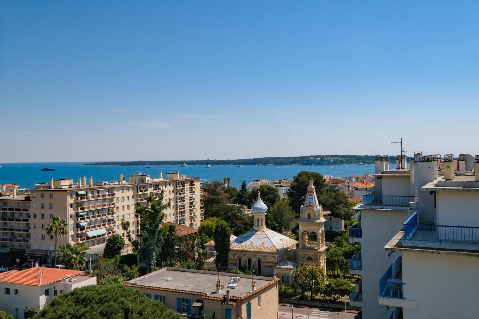 Villa Sur Le Toit - Vue Mer Exceptionnelle Cannes Buitenkant foto