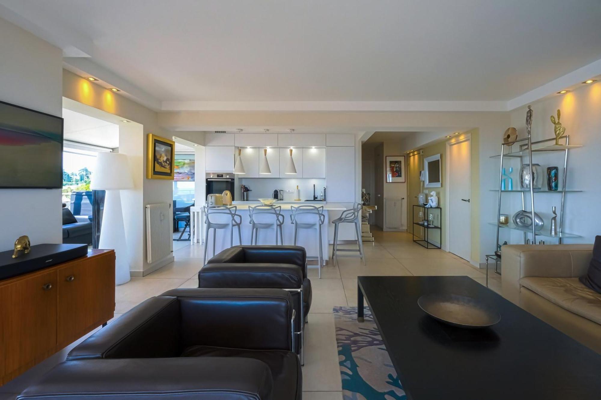 Villa Sur Le Toit - Vue Mer Exceptionnelle Cannes Buitenkant foto