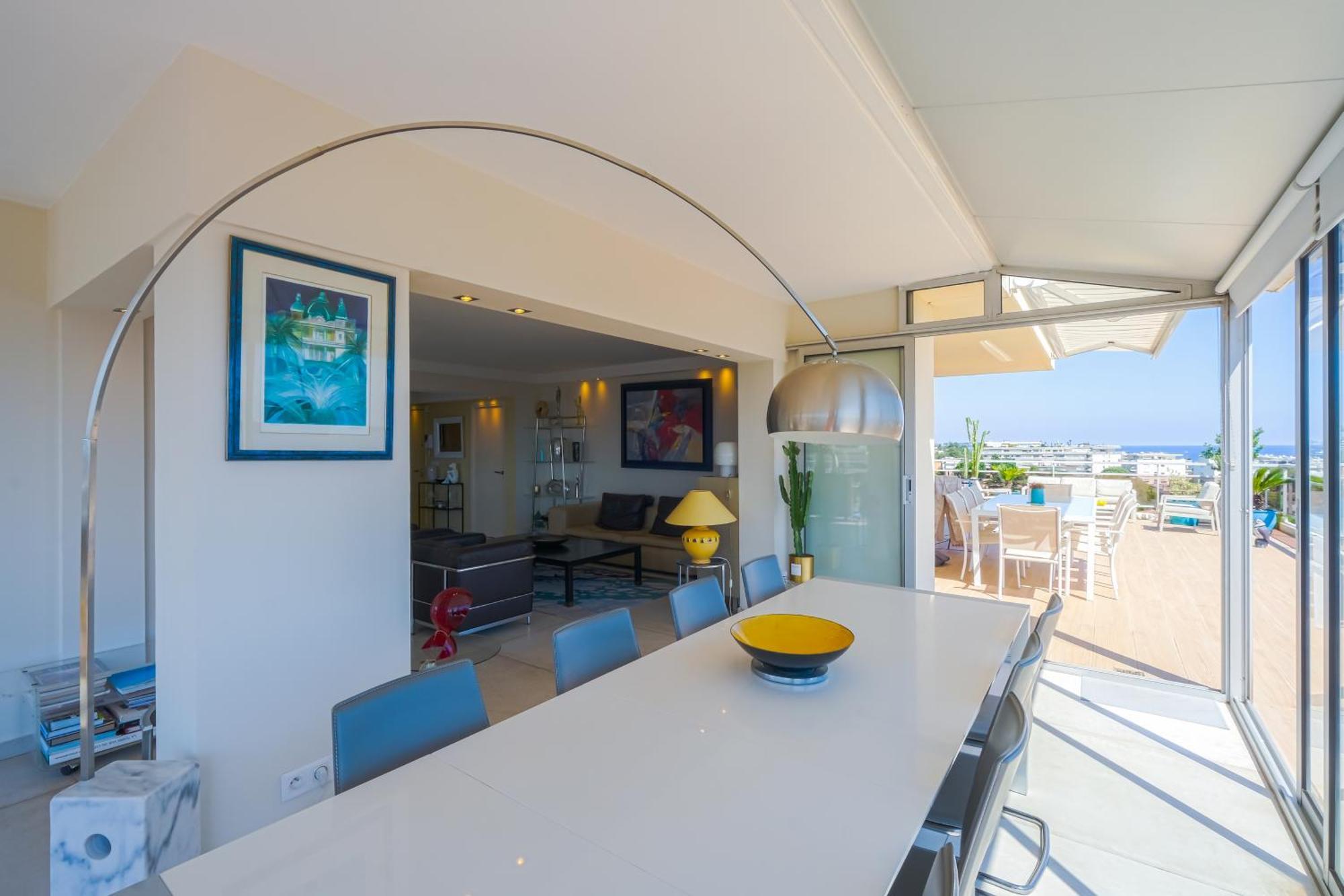 Villa Sur Le Toit - Vue Mer Exceptionnelle Cannes Buitenkant foto